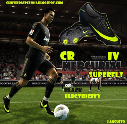 botas cristiano ronaldo pes2012